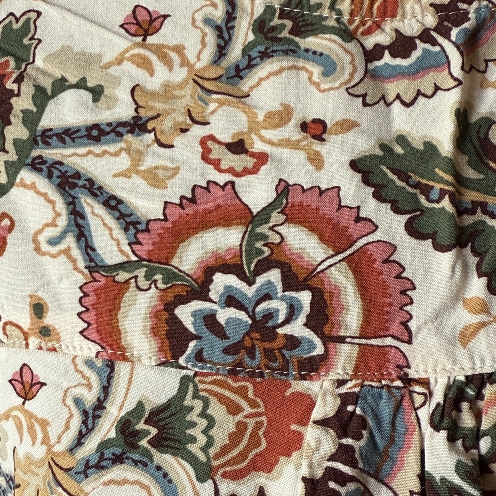 Loft Multicolor Patterned Blouse#A - image 2